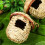 Decorative Bird Houses Jute Cord 3pcs 7
