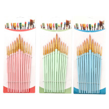 12pcs Set Wooden Child Major Hairbrush