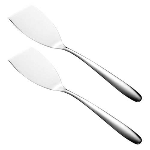 2pcs Kitchen Steak Spatula Metal Turning Tools For Home Users 2