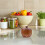 Rectangular Condiment Jars Home 2pcs 6