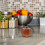 Rectangular Condiment Jars Home 2pcs 5