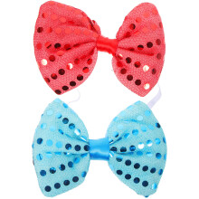 Luminous Bow Ties Red Dance Party Men 2pcs 5.11x3.73x0.39in