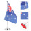 Desktop Australian Flag Event Decoration Multi 1 Set 7