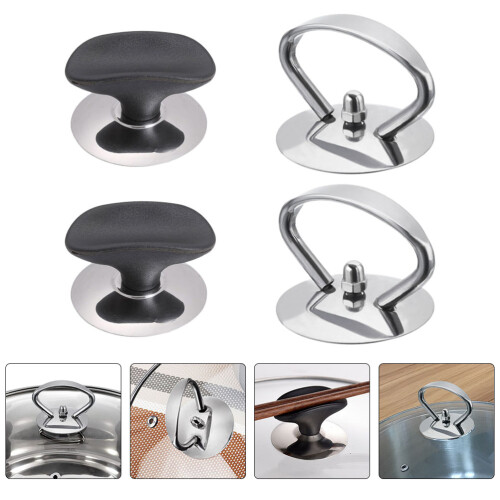 Raindrops Replacement Pan Lid Knobs Heat Resistant 4pcs 2