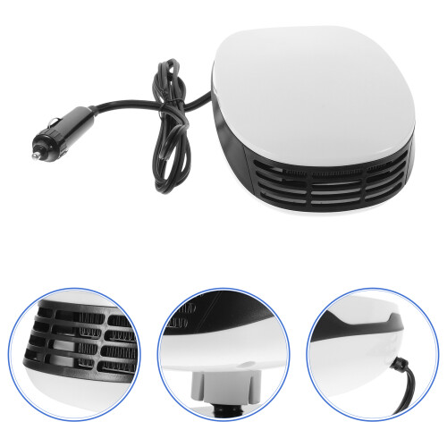 Car Lighter Heater For Suv Black Abs 1 Set 2