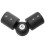 Curtain Rod Connector For Home Use Black 1pack 5