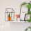 Triangle Bracket Metal Shelf Brackets White 4pcs 7.9x5.5x1in 3