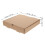 Food Packaging Boxes Kraft Paper 10pcs Rectangular Takeaway 3