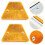 2 Pcs Double-Sided Reflective Mark Driveway Marker Safety Reflectors 11