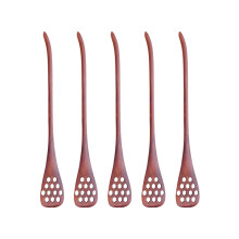 Mlins 5 Pcs Wooden Mixing Spoon Spoons For Tea Scoops