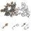 10Pièces Bracelet Blank En Alliage Accessoire DIY Mode 6
