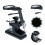 Masteelf  10 Led Magnify Third Hand Soldering Tool Helping Work Black 4