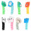 Data Cable Protective Cover Silica Gel Assorted Color 8 Pcs 7