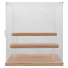 acrylic multi-layer action figure storage and display box