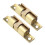 Ball Door Latch Ball Catches Yellow Solid Brass 2pcs 2