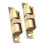 Ball Door Latch Ball Catches Yellow Solid Brass 2pcs 5