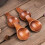 Condiments Serving Container Wood Light Brown 10