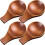 Condiments Serving Container Wood Light Brown 5