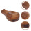 Condiments Serving Container Wood Light Brown 4