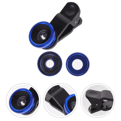 Fisheye Macro Wide Angle Lens Cell Phone Camera Attachment Mobile 1