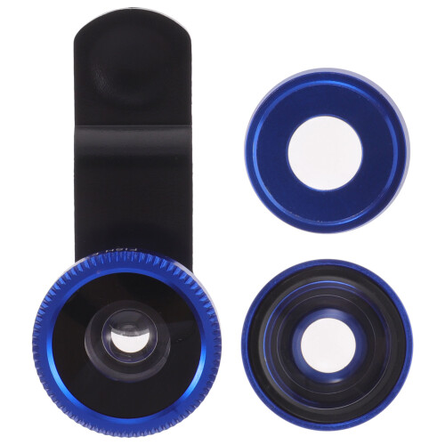 Fisheye Macro Wide Angle Lens Cell Phone Camera Attachment Mobile 2