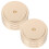 Speaker Anti Vibration Pads Rubber 2pcs 1.6x1.6in 4