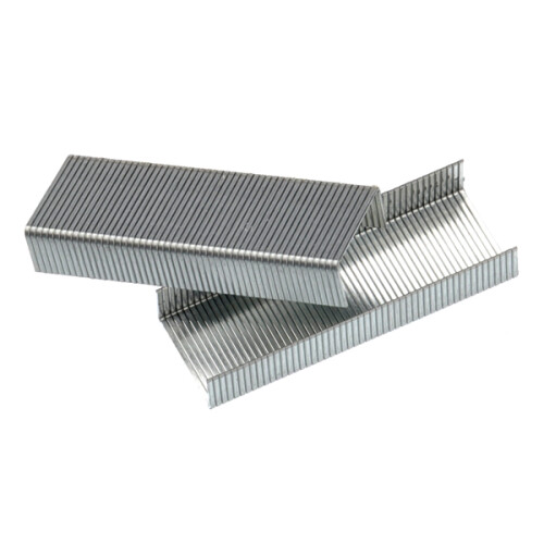 1000Pcs 6Mm Galvanized Staples Silver High-Quality Durable Nails
