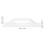 Barn Door Handles Pull Bar Industrial Style 2pcs 2