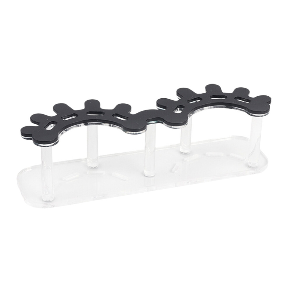 Iplusmile Black Eyelash Tweezer Holder Tweezer Display Stand 1Pcs
