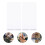 200 Pcs Lenses Resistance Protective Stickers Processing Non-Slip 3