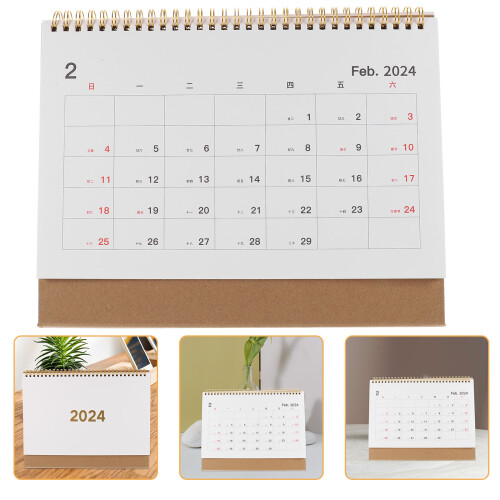 Large Desk Calendar Desktop Office Workers' Decorative
