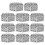 12pcs Box Box Gold And Silver Bracket Bride 1
