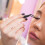 False Eyelash Tweezers Clamper For Lashes Eyelashes Applicator Tool 5