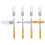 Dessert Forks Long Handle 5pcs 12.8x0.4x0.4in 5