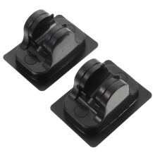 2 Pcs Wall-Mounted Shower Rack Holder Bracket Showerhead Support