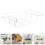 Raindrops Refrigerator Holder Kitchen Storage Rack 11