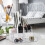 Zehuanyu  Makeup Container Drawer Type Boxes Storage Cubes Transparent 4