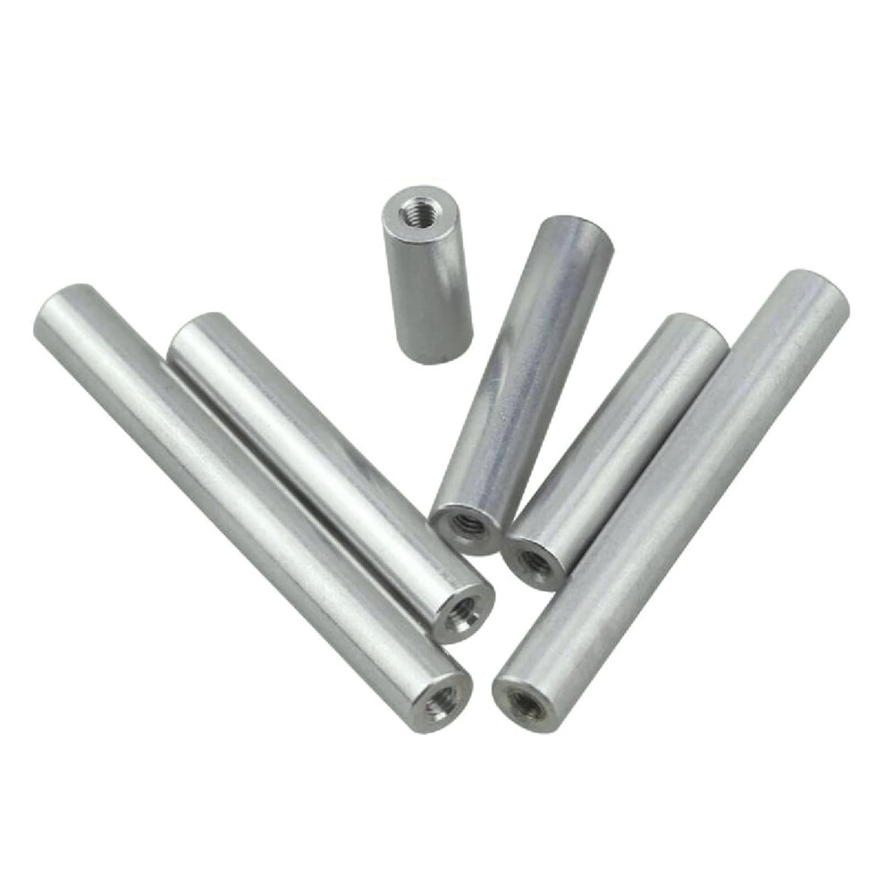 Aluminum Spacer Column M2 M2.5 M3 M4 M5 M6 Internal Threaded Rods 5Pcs M5x40mm Long Nut Extension Bolts 6447073298295