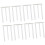 Manlingda 8 Sets Reusable Cake Tier Supports With Rods And Plates 5