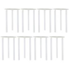 Manlingda 8 Sets Reusable Cake Tier Supports With Rods And Plates