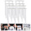 Manlingda 8 Sets Reusable Cake Tier Supports With Rods And Plates 7