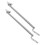 2 Pcs Cabin Door Spring Inflatable Ship Rust Cauldron Silver 10