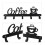 Cup Rack Cup Shelves For Wall 1set 3