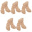 5 Pairs Anti-Slip Foot Patch Self-Adhesive Heel Protector Sponge Pad 6