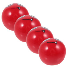 4 Pcs Air Valve Stem Caps Valve Cap 1.80x1.80x1.50cm Red
