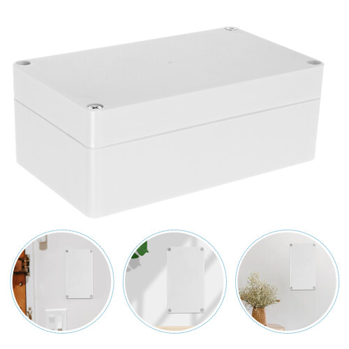 Plastic Electrical Box Junction Box Abs White 1pack 2