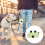 Doggie Poop Bag Holder Polyester Green Safe To Use 1pack 3