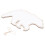Raindrops Mirror Wall Decal Bear Shaped Acrylic Wall Art 1pcs 9