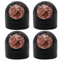 Solder Tip Cleaner, Copper Desoldering Ball, Soldering Iron Tip Cleaning Sphere for Efficient Desoldering and Maintenance