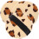 Daily Makeup Leopard Flocking Cloth 3pcs 3.1x3.1x0.6in 1